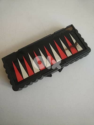 Old mini backgammon - Not Negotiable
