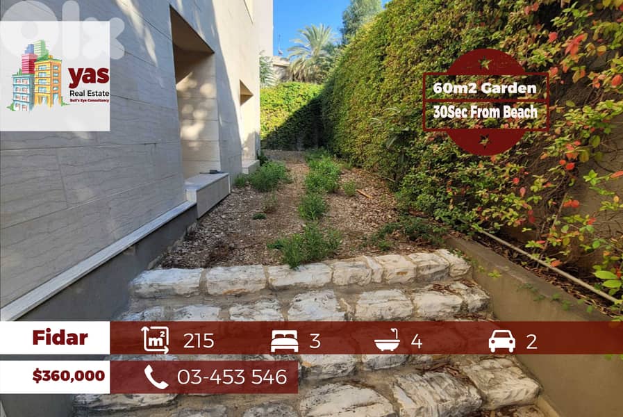 Fidar 215m2 | 195m2 Garden/Terrace | Brand New | Prime Location | OH 0