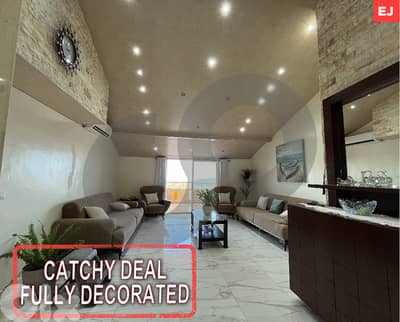 prime unit, prime location, sea view, aramoun/عرمون REF#EJ126606