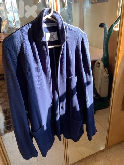 sport chic blazer navy blue size medium