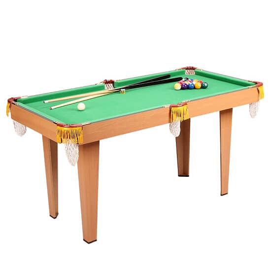 Board Game Wooden Billiards - لعبة بلياردو خشبية 0