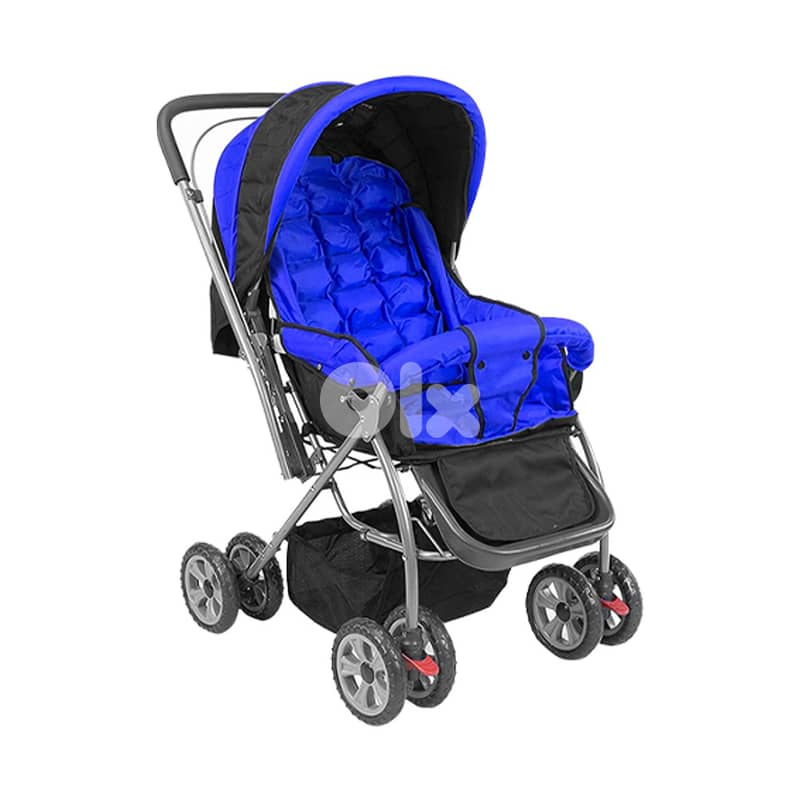 Baby Stroller with Mosquito Net & Reversible Handle - عربة أطفال 4