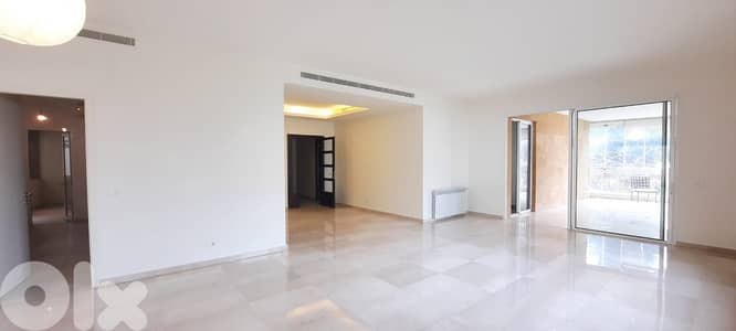 SPACIOUS APARTMENT FOR RENT IN BAABDA PRIME WITH TERRACE, (BAR-116)