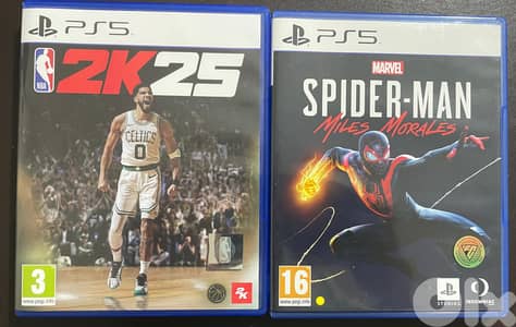NBA 2k25 and spider man miles morales