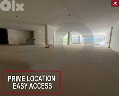 Shop for Sale – Prime Location – 460 SQM - Baouchriye REF#JC126644