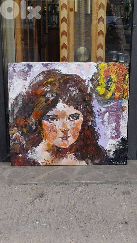 لوحة رسم زيتي روسيّة 0