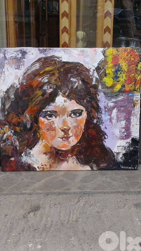 لوحة رسم زيتي روسيّة 1