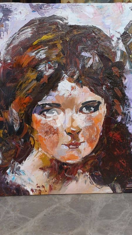 لوحة رسم زيتي روسيّة 4