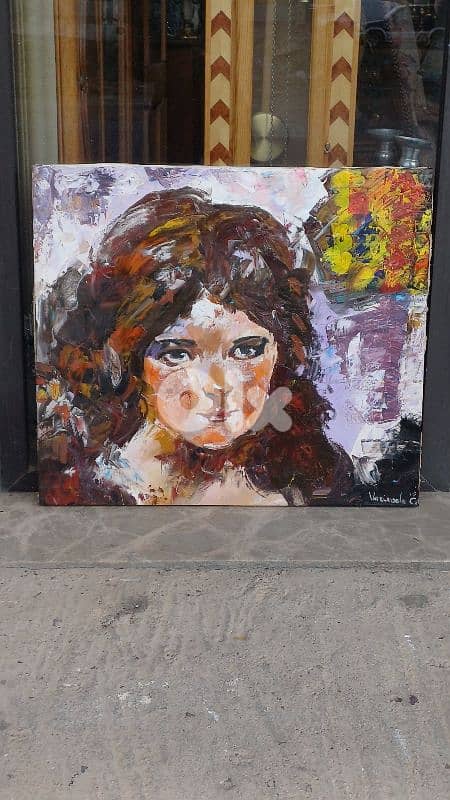 لوحة رسم زيتي روسيّة 5