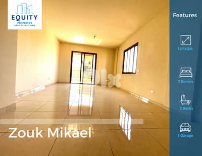 120 SQM Apartment For Rent In Zouk Mikael شقة للإيجار #RK211326