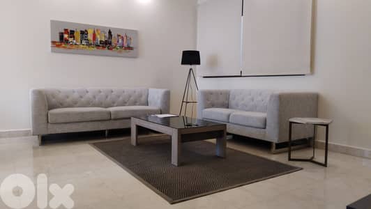 Modern Sofa Set - Metallic Structure