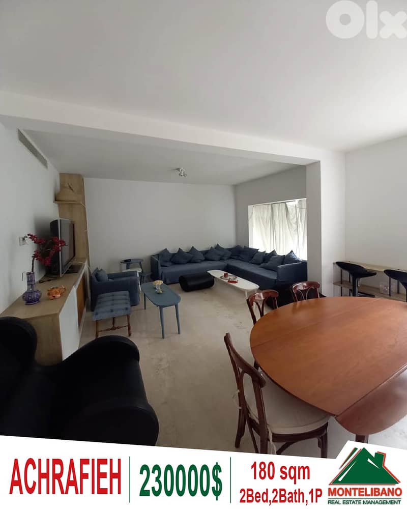 180 sqm Apartment For Sale in Achrafieh (أشرفية) 0