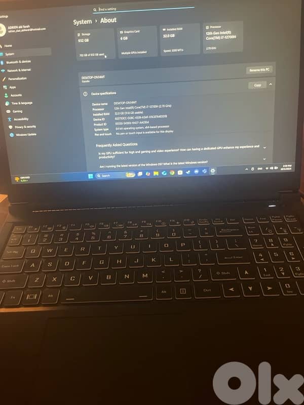 System76 Gazelle 17 – 32GB RAM, 1TB SSD 0