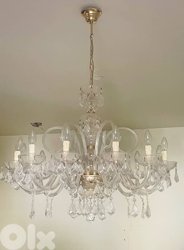 3 Crystal chandeliers 2