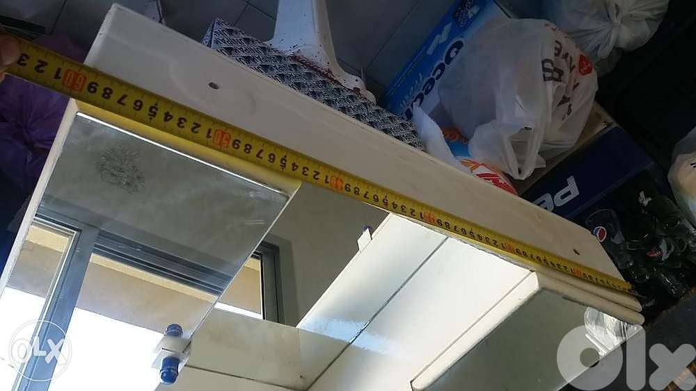 درفة مراية للمغسلة (Cash $ Only) عرض 60 cm و طول 50 cm 1