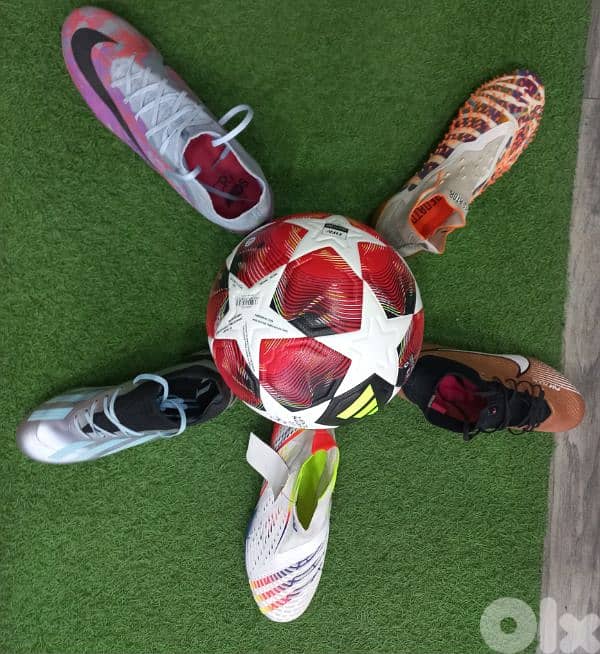 football shoes original nike w adidas w puma اسبدرينات كرة قدم 0