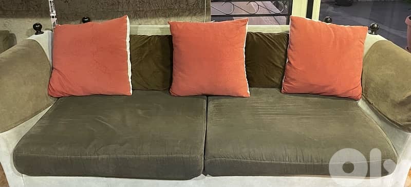 living room 3 pieces sofas 0