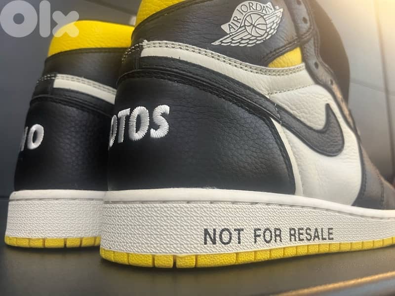 jordan1 retro high NRG “not for resale” 1
