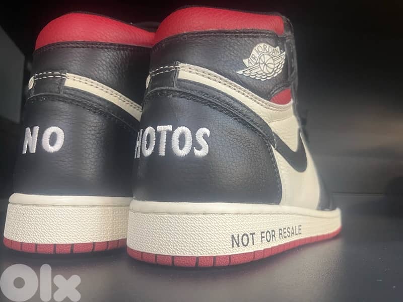 jordan1 retro high NRG “not for resale” 1