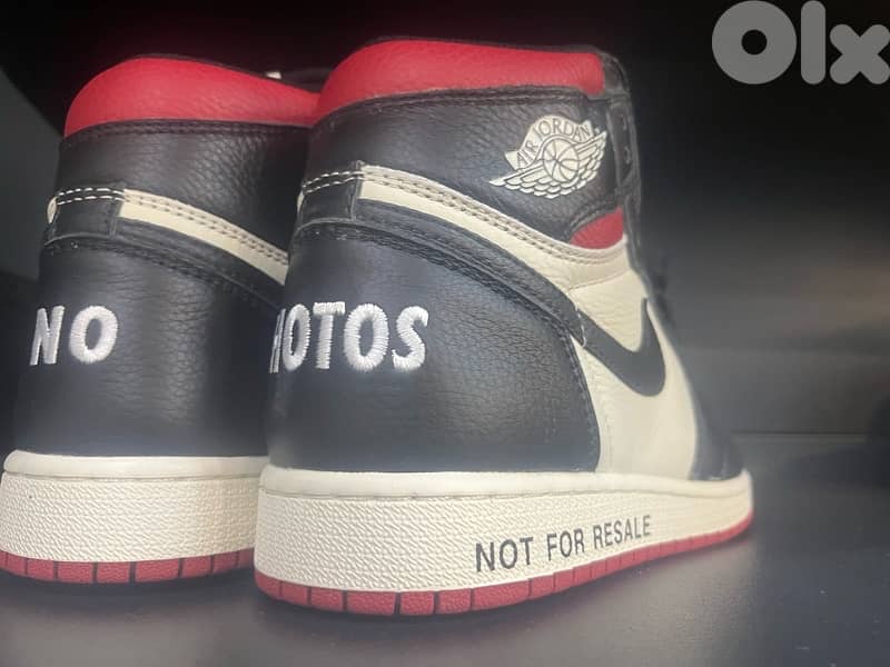 jordan1 retro high NRG “not for resale” 2