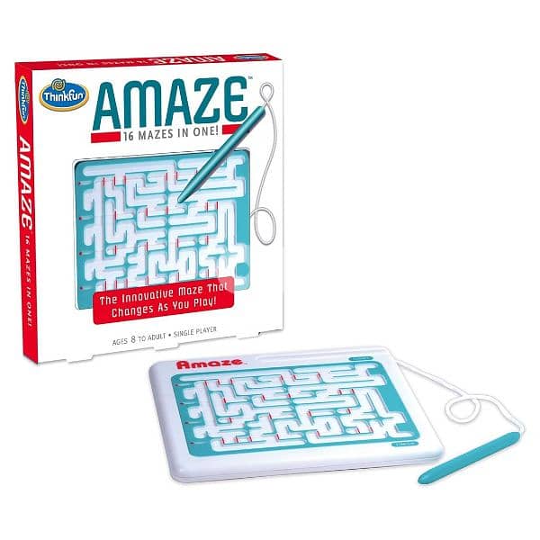 ThinkFun - AMAZE (Limited Quantity)  (16 Mazes in One) 4