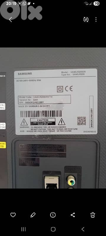 Smart TV Samsung 1