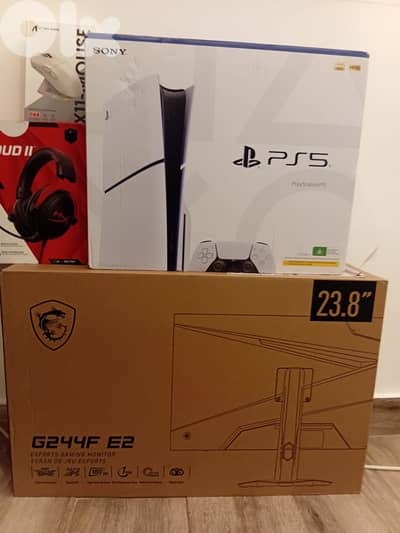 ps5 used 1week+monitor