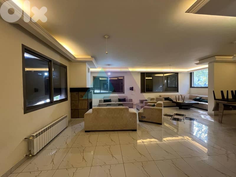 3 bedroom villa+pool+football field+view 4rent in Aley - فيلا في عاليه 0