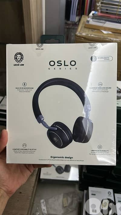 Green lion oslo series headphones