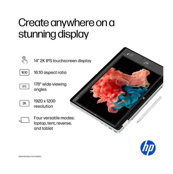 Hp Laptop Omnibook 5 FLIP 14FP0013DX I5 120U 8Gb 512Gb 14" Touch Win11 7