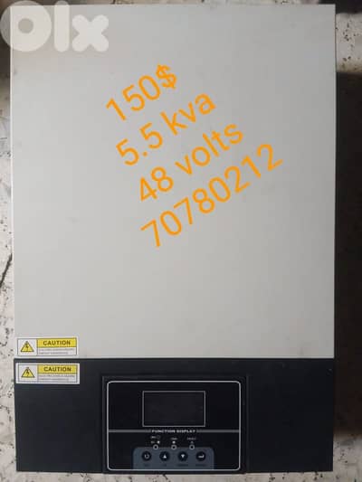 inverter , 3.5KVA , 5.5KVA , 24VOLT , 48VOLT , 130$ , 150$ , 70780212