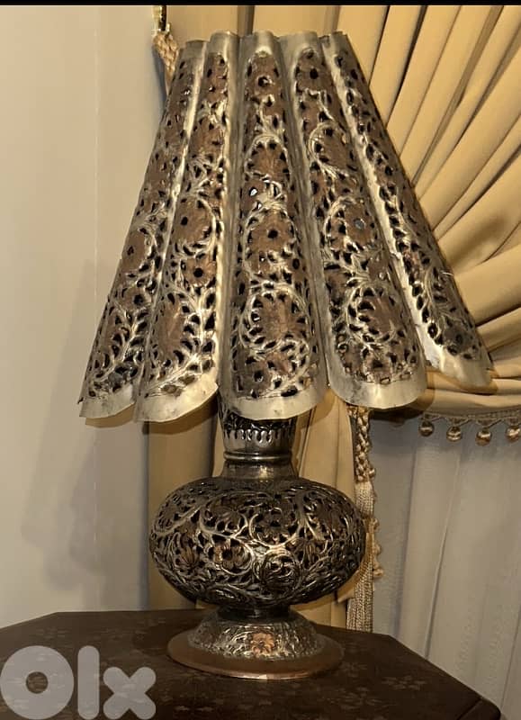 Brass table lamp 0