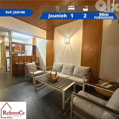 Furnished chalet for rent in Jounieh شاليه مفروشة في جونية للايجار