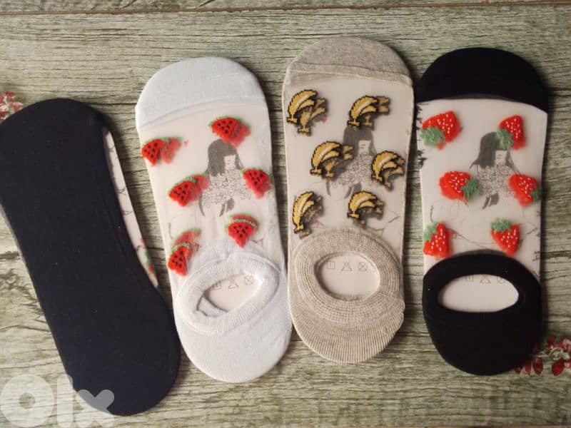 women's transparent silk socks 10