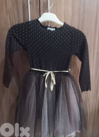 Black Dress 7 yo