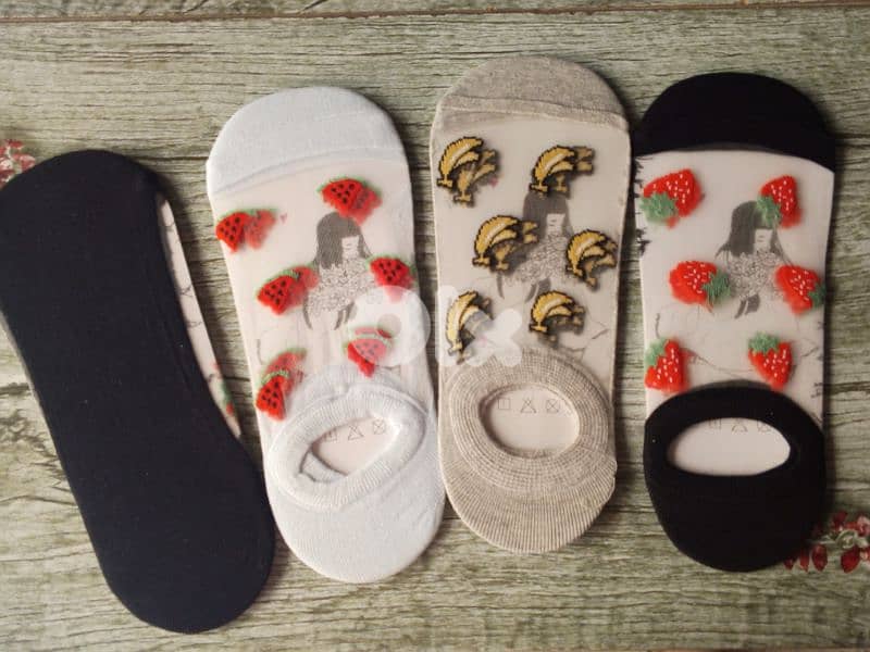 feminine transparent silk socks 9