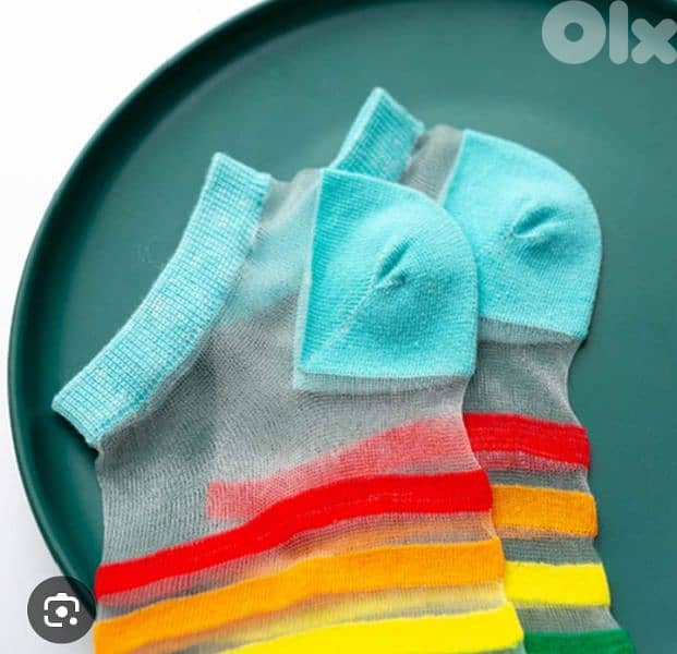 feminine transparent silk socks 12