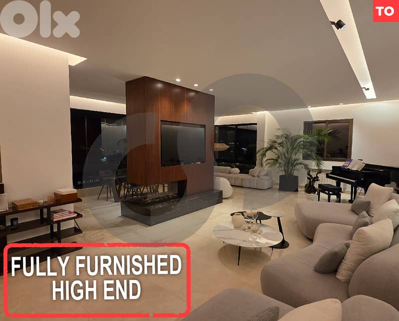 Unobstructed sea, mountain and city view, rabweh/ربوة REF#TO126691 0