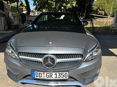 Mercedes-Benz C-Class 2017 convertible 4 Metic  Look AMG very clean