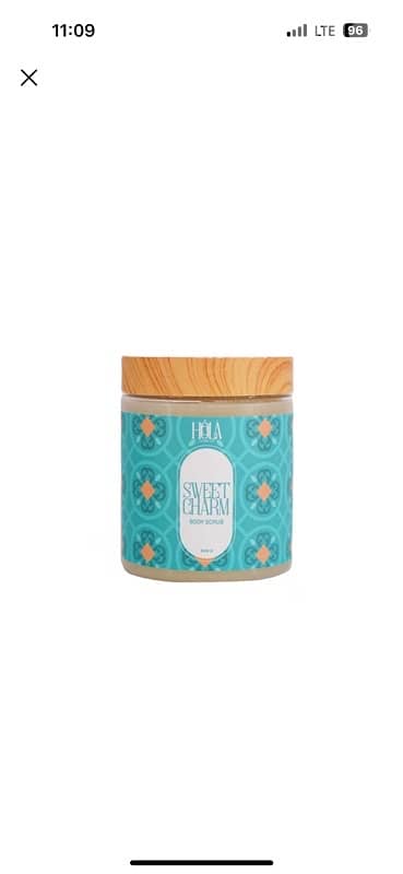 hola cosmetics body scrub