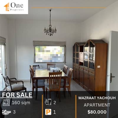 APARTMENT FOR SALE IN MAZRAAT YACHOUH