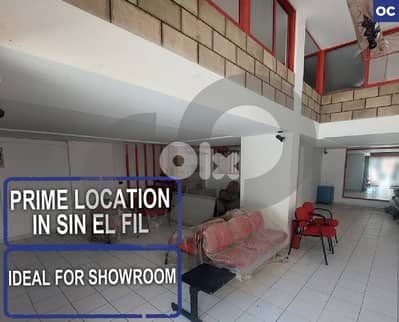 200 SQM store for rent in Sin El Fil/ سن الفيل REF#OC126695