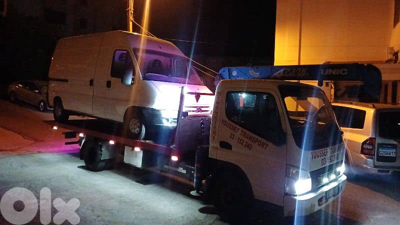 نؤمن خدمة ونش و بلاطة الى جميع المناطق اللبنانية 7