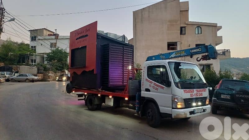 نؤمن خدمة ونش و بلاطة الى جميع المناطق اللبنانية 8