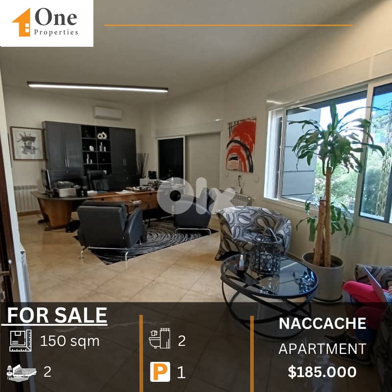 APARTMENT FOR SALE IN NACCACHE 0