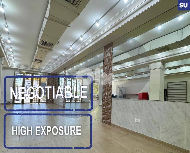 High Exposure! 250 sqm of Commercial Space on Kfarhbab REF#SU125282 0