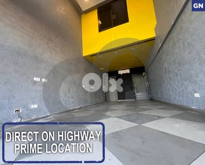 Direct on Nahr El Mot highway, prime location, jdaideh REF#GN126720
