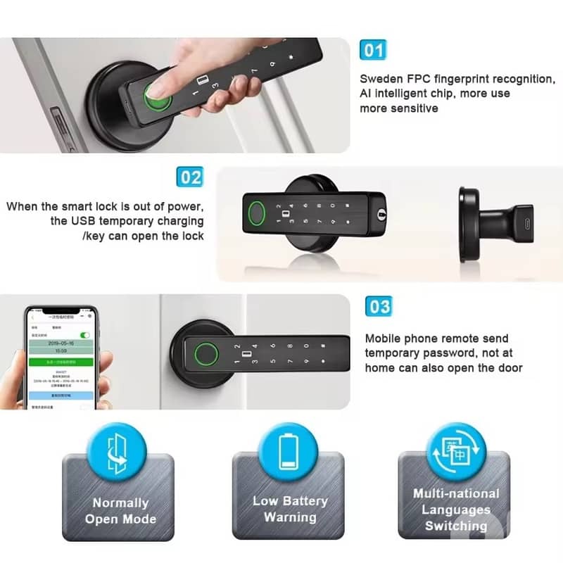 Smart Door Handle D-15 2