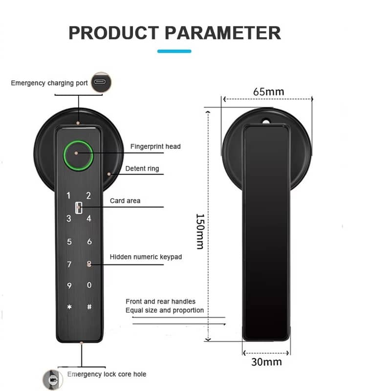 Smart Door Handle D-15 5