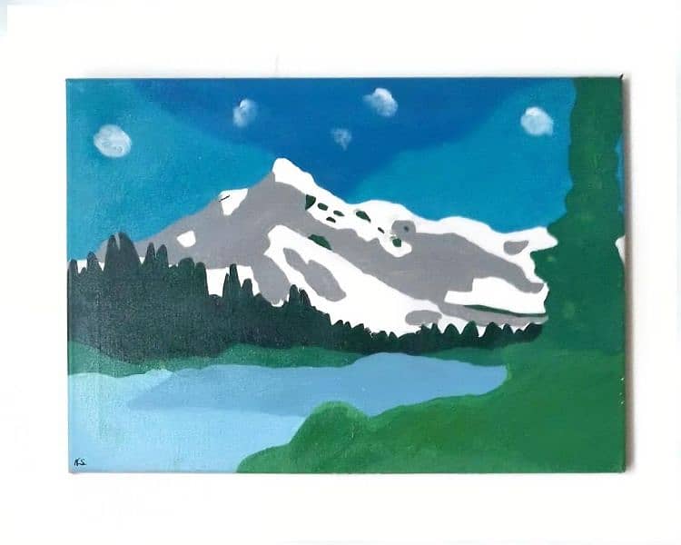 Snow  mountain 0
